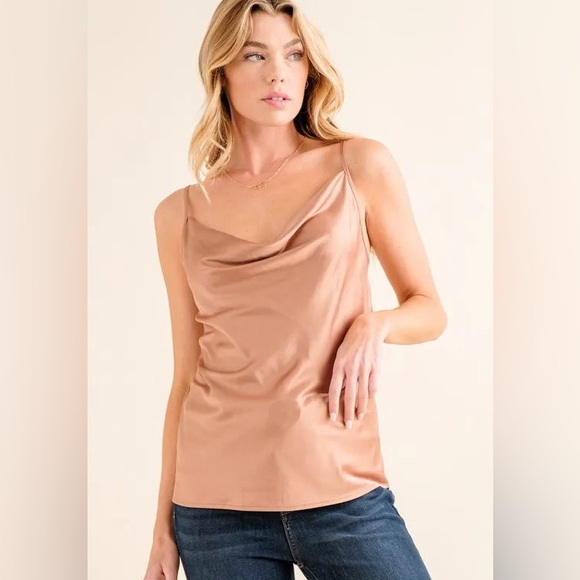 Andthewhy Tops - 🌟 3/$20 Eligible! Andthewhy Gold Camisole Top